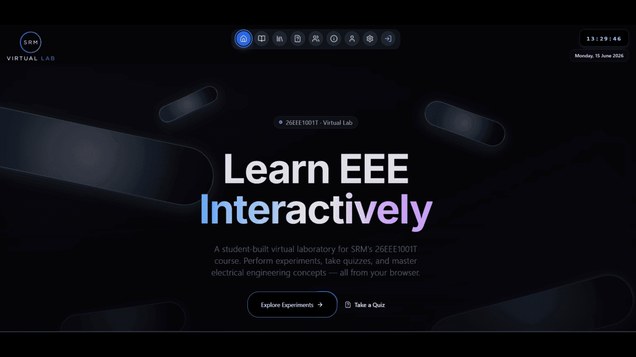 SRM EEE Virtual Lab